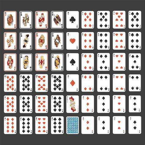 printable deck of cards